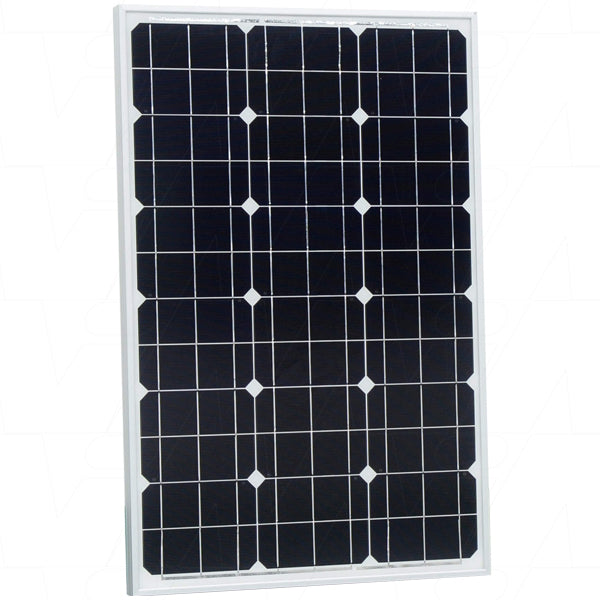 12V 60W Symmetry Monocrystalline Solar Module With Junction Box And 2 X 0.9m Leads With Lh4 Male & Female Connectors SY-M60W/LH4