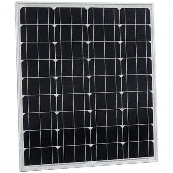 12V 80W Symmetry Monocrystalline Solar Module With Junction Box And 2 X 0.9m Leads With Lh4 Male & Female Connectors SY-M80W/LH4