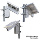 Symmetry Pole Mount Kit For 20 & 30 Watt (355mm Wide) Symmetry Small Area Solar Panels  SY-PM-20-30W