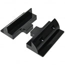 Symmetry ABS Solar Panel RV Side Mounts - Black - Pack of 2