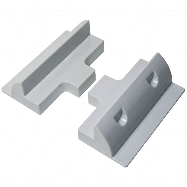 Symmetry ABS Solar Panel RV Side Mounts - White - Pack of 2 SY-SM-W2