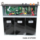 Pylontech LiFePO4 Battery 19" Rack Mounts 25.6V 111Ah 2840Wh 8S3P UP2500