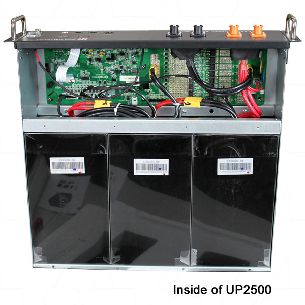 Pylontech LiFePO4 Battery 19" Rack Mounts 25.6V 111Ah 2840Wh 8S3P UP2500