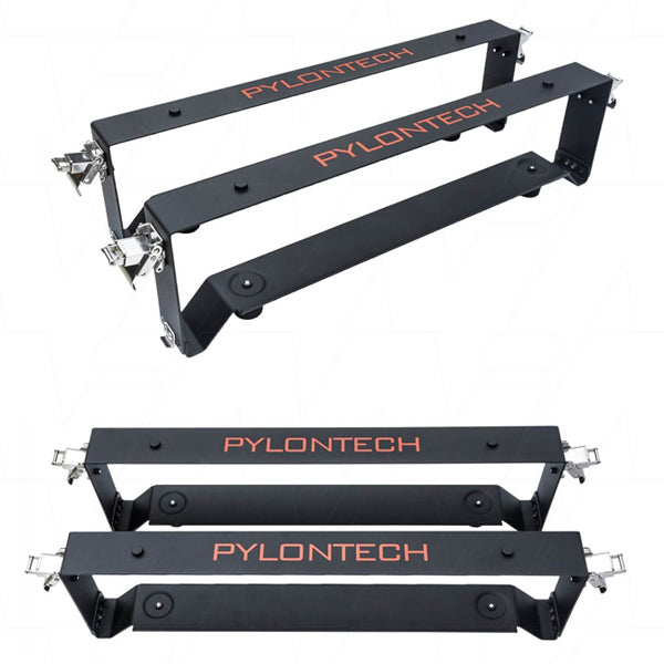 US2000-BRACKET - Bracket suitable for US2000 series 48V 50Ah 2400Wh 15S2P LiFePO4 Battery 19" Rack Mount Metal Enclosure + Cables Product Image