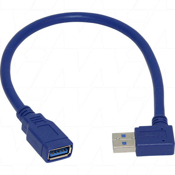 Victron USB Extenstion Cable 0.3m - One Side Right Angle ASS060000100