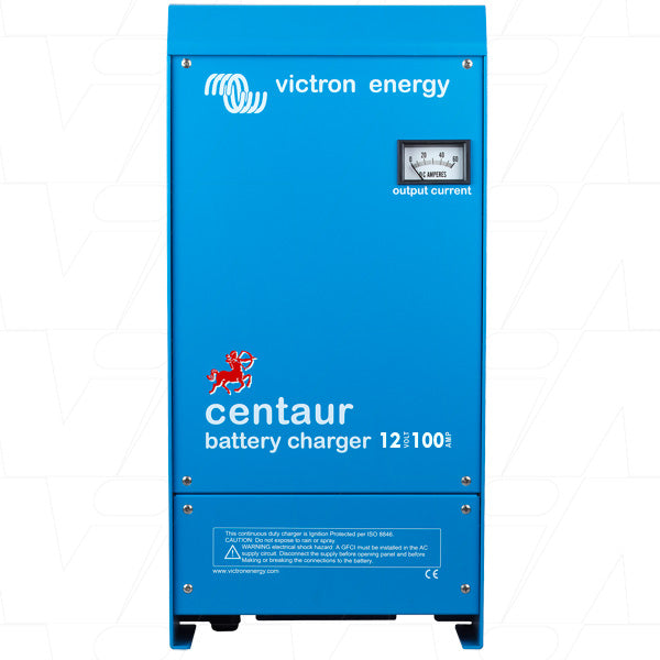 VECC-12/100 - 12V 100A Centaur Triple Output SLA Charger with M8 Connection CCH012100000 Product Image