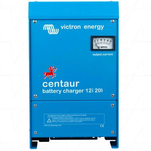 VECC-12/20 - 12V 20A Centaur Triple Output SLA Charger with M6 Connection CCH012020000 Product Image