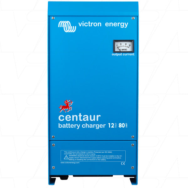 VECC-12/80 - 12V 80A Centaur Triple Output SLA Charger with M8 Connection CCH012080000 Product Image