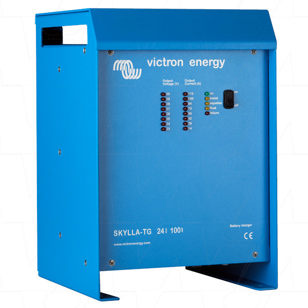 VECSTG-24/100(1+1) 230V - 24V 100A Skylla TG SLA Two Output Charger with M8 Connection SDTG2401001 Product Image