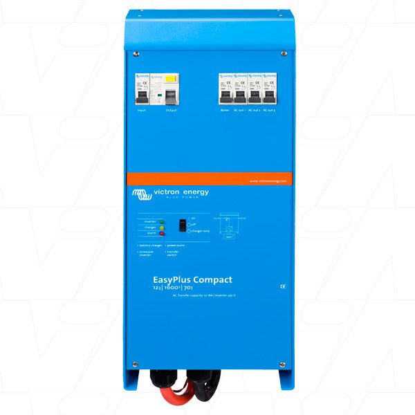 VEICEPC-12/1600/70 - EasyPlus Compact Inverter & SLA/LiFePO4 Charger 12V 1600VA 70A CEP121620000 Product Image