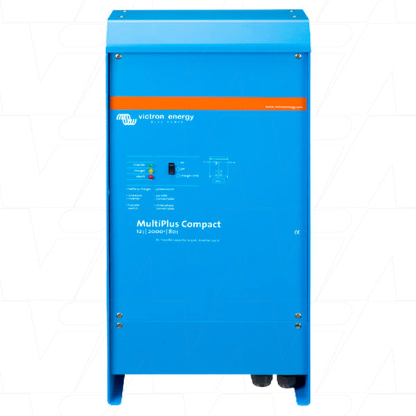 VEICMPC-12/2000/80 - MultiPlus Compact Inverter & SLA/LiFePO4 Charger 12V 2000VA 80A - 30A CMP122200000 Product Image