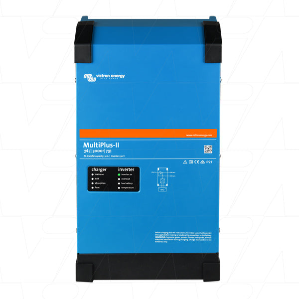 VEICMPII-24/3000/70-32 - MultiPlus-II Inverter & SLA/LiFePO4 Charger 24V 3000VA 70A - 32A PMP242305010 Product Image