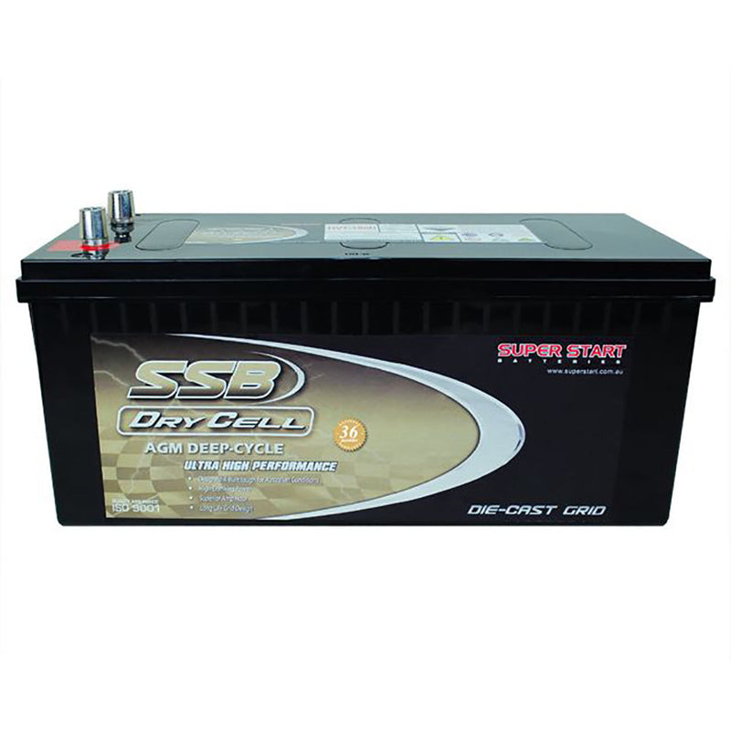 SSB 12V 180Ah Dry Cell Deep Cycle Battery - Battery Specialists