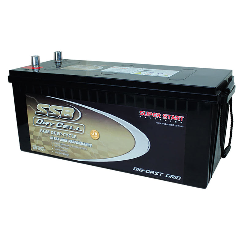 SSB 12V 180Ah Dry Cell Deep Cycle Battery - Battery Specialists