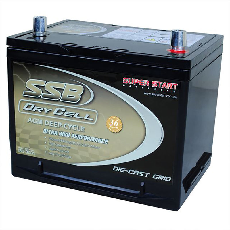 SSB 12V 60Ah Dry Cell Deep Cycle Battery - Battery Specialists